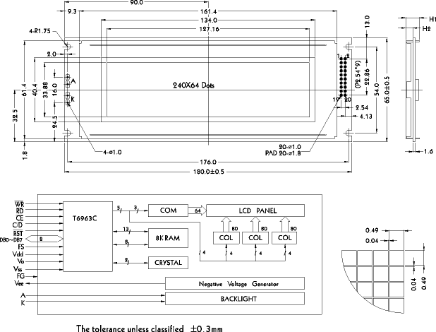 LCD- PG-24064-F